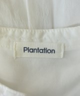 plantation（プランテーション）カジュアルシャツ 白 サイズ:M レディース/2200649631254