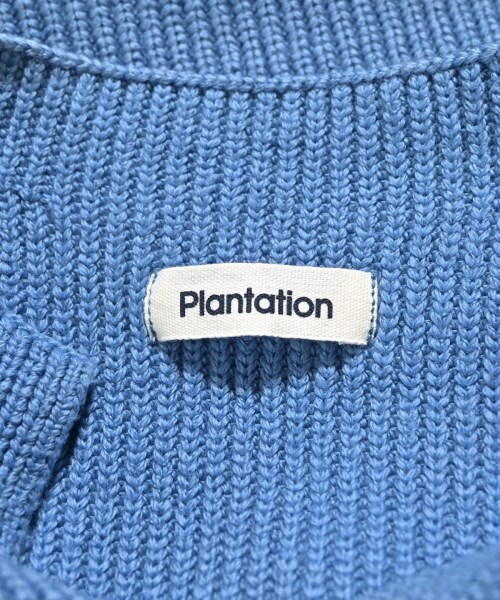 plantation（プランテーション）ベスト 青 サイズ:M レディース/2200657063023