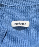 plantation（プランテーション）ベスト 青 サイズ:M レディース/2200657063023