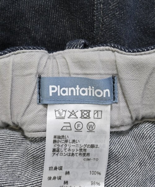 plantation（プランテーション）デニムパンツ 紺 サイズ:M レディース/2200657063030