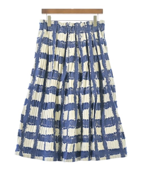 plantation(プランテーション)ロング・マキシ丈スカート 青 サイズ:L/2200657063047