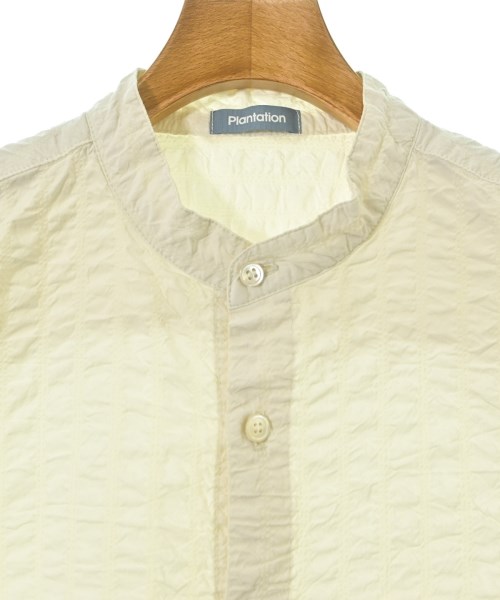 plantation（プランテーション）カジュアルシャツ 白 サイズ:M レディース/2200659274069