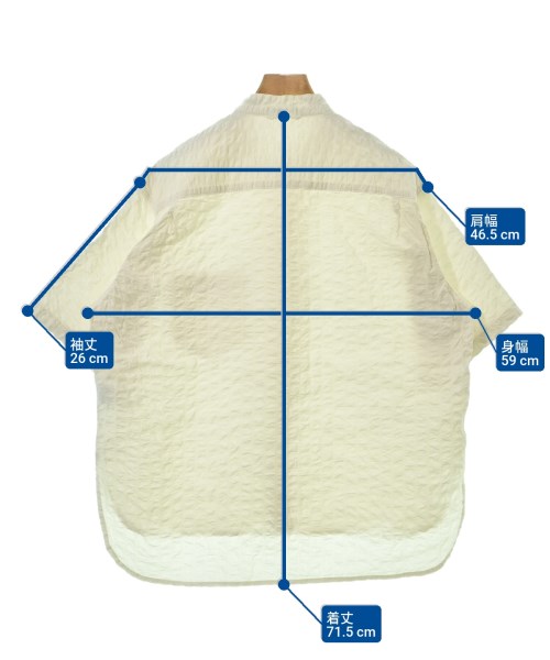 plantation（プランテーション）カジュアルシャツ 白 サイズ:M レディース/2200659274069