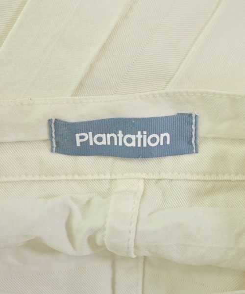 plantation（プランテーション）シャツワンピース 白 サイズ:M レディース/2200656983032
