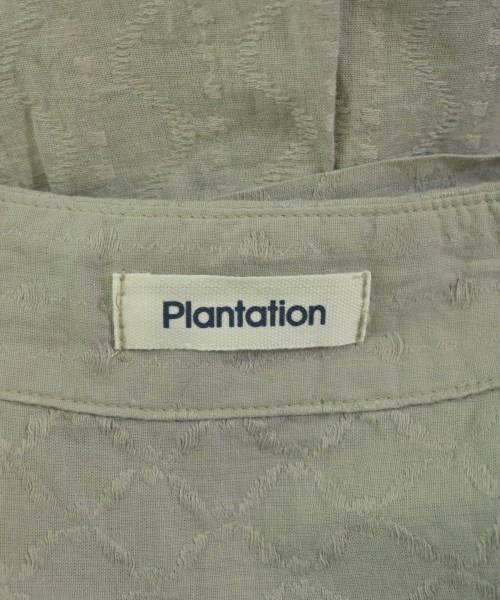 plantation（プランテーション）ブラウス グレー サイズ:M レディース/2200714429038