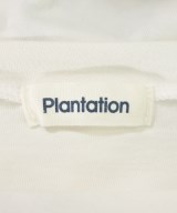 plantation（プランテーション）Tシャツ・カットソー 白 サイズ:2(M位) レディース/2200716920038