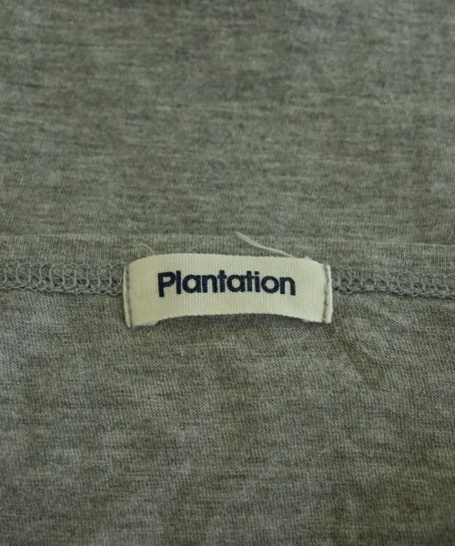 plantation（プランテーション）Tシャツ・カットソー グレー サイズ:M レディース/2200718215019