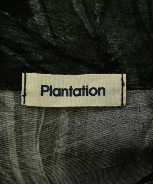 plantation（プランテーション）ブラウス 緑 サイズ:2(M位) レディース/2200718547042