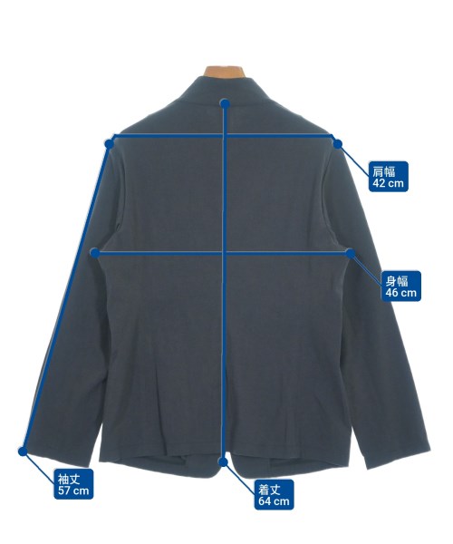 plantation（プランテーション）カジュアルジャケット グレー サイズ:M レディース/2200642973115