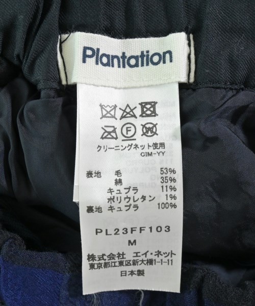 plantation（プランテーション）その他 紺 サイズ:M レディース/2200628614087