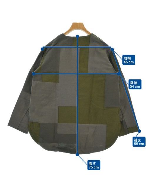 plantation（プランテーション）カジュアルジャケット カーキ サイズ:M レディース/2200652062045