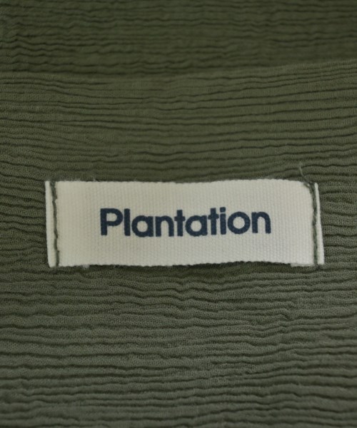 plantation（プランテーション）ブラウス 緑 サイズ:M レディース/2200652062069