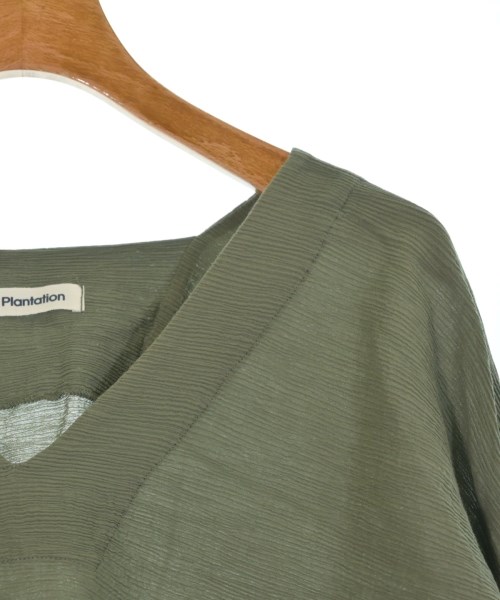 plantation（プランテーション）ブラウス 緑 サイズ:M レディース/2200652062069