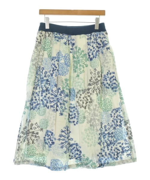 plantation(プランテーション)ロング・マキシ丈スカート 白 サイズ:M/2200643726109