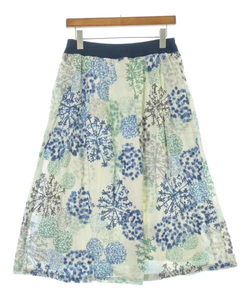 plantation（プランテーション）ロング・マキシ丈スカート 白 サイズ:M レディース/2200643726109