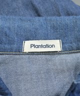 plantation（プランテーション）シャツワンピース 紺 サイズ:M レディース/2200643726185