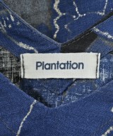 plantation（プランテーション）ワンピース 青 サイズ:M レディース/2200643726208