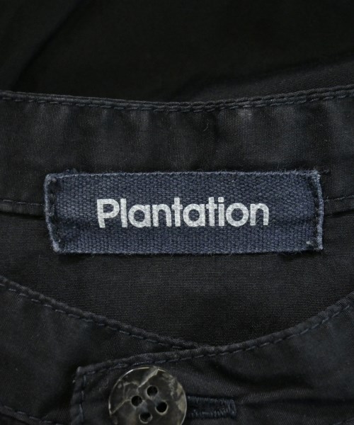 plantation（プランテーション）シャツワンピース 黒 サイズ:M レディース/2200643726338