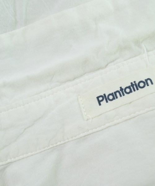plantation（プランテーション）カジュアルシャツ 白 サイズ:M レディース/2200643726345