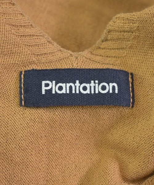 plantation（プランテーション）ベスト/ノースリーブ ベージュ サイズ:M レディース/2200643726376