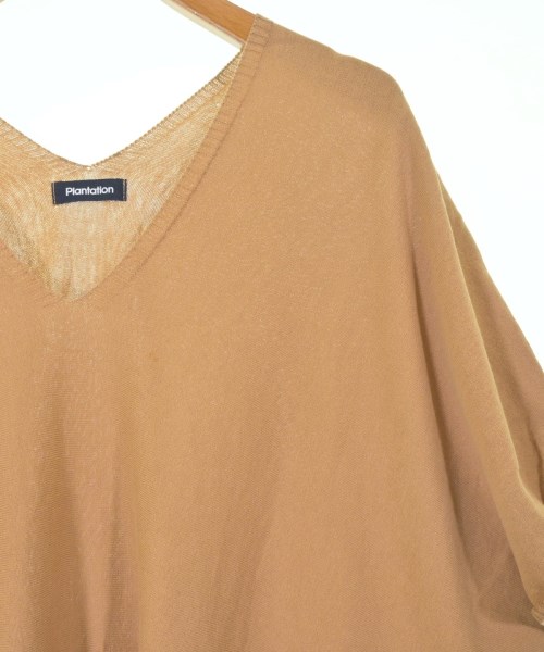 plantation（プランテーション）ベスト/ノースリーブ ベージュ サイズ:M レディース/2200643726376