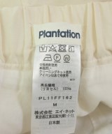 plantation（プランテーション）クロップドパンツ 白 サイズ:M レディース/2200653337029