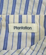 plantation（プランテーション）カジュアルシャツ 青 サイズ:M レディース/2200699458030
