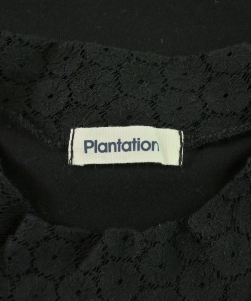 plantation（プランテーション）Tシャツ・カットソー 黒 サイズ:M レディース/2200701311544