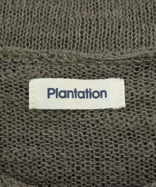 plantation（プランテーション）ニット・セーター グレー サイズ:M レディース/2200701311605