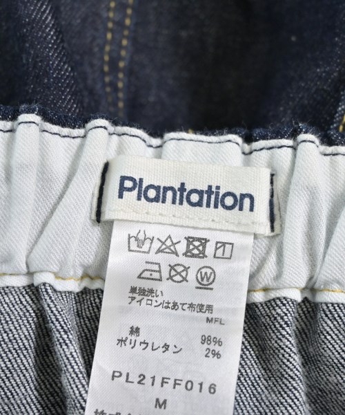 plantation（プランテーション）デニムパンツ 紺 サイズ:M レディース/2200701311612