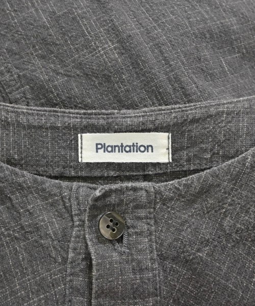 plantation（プランテーション）シャツワンピース グレー サイズ:M レディース/2200661014011
