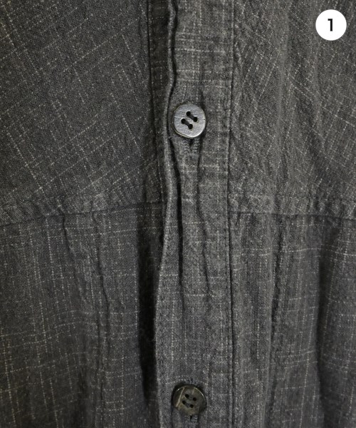 plantation（プランテーション）シャツワンピース グレー サイズ:M レディース/2200661014011