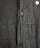 plantation（プランテーション）シャツワンピース グレー サイズ:M レディース/2200661014011