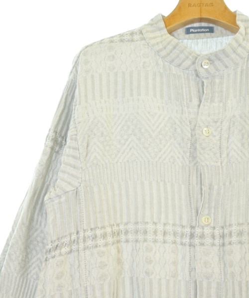 plantation（プランテーション）シャツワンピース グレー サイズ:M レディース/2200667545014