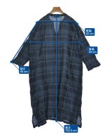 plantation（プランテーション）シャツワンピース 紺 サイズ:M レディース/2200662994138