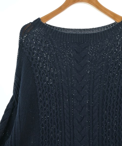 plantation（プランテーション）ニット・セーター 紺 サイズ:M レディース/2200664224080