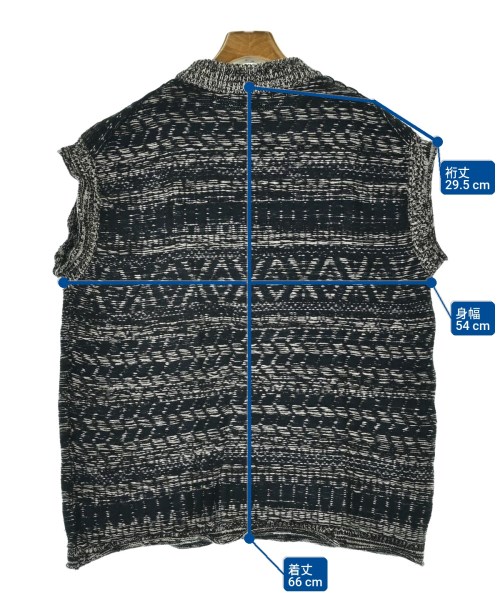 plantation（プランテーション）ベスト 紺 サイズ:M レディース/2200664224097