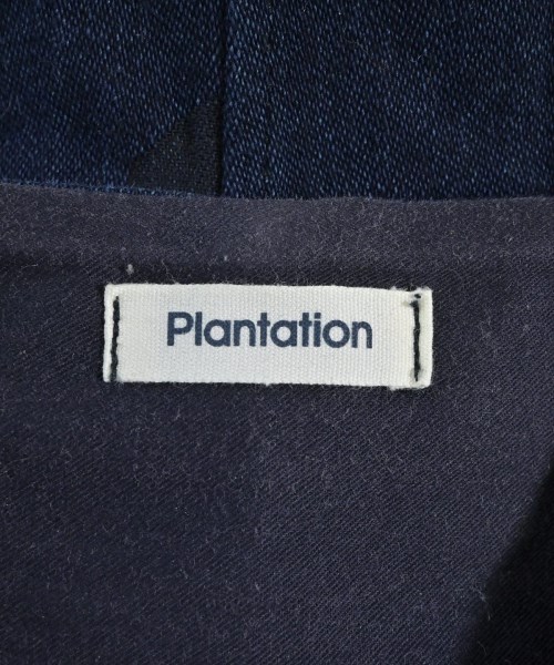 plantation（プランテーション）デニムジャケット 紺 サイズ:M レディース/2200665605079