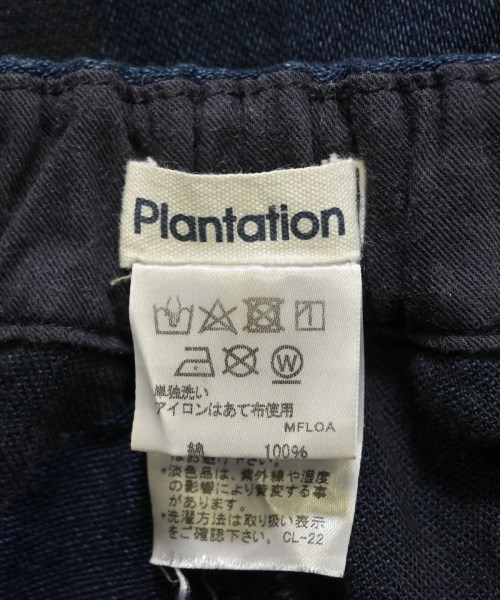 plantation（プランテーション）クロップドパンツ 紺 サイズ:M レディース/2200665605116