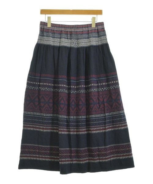 plantation（プランテーション）ロング・マキシ丈スカート 紺 サイズ:M レディース/2200665605147