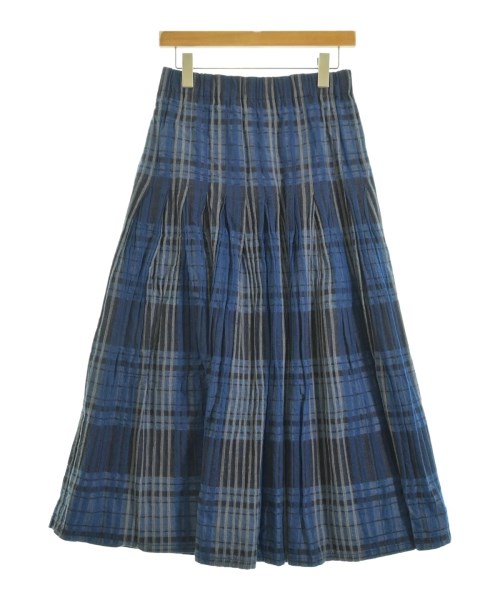 plantation（プランテーション）ロング・マキシ丈スカート 青 サイズ:M レディース/2200665605154