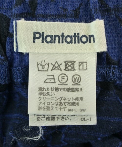 plantation（プランテーション）ロング・マキシ丈スカート 青 サイズ:M レディース/2200665605178