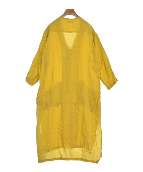 plantation（プランテーション）シャツワンピース 黄 サイズ:M レディース/2200665605284