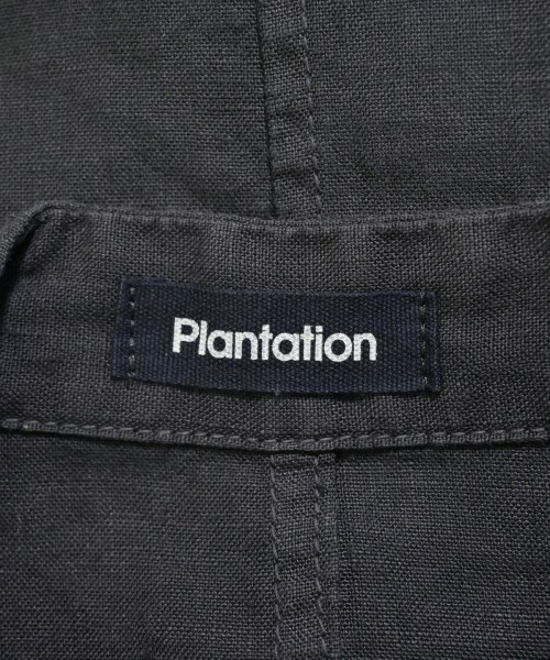 plantation（プランテーション）シャツワンピース グレー サイズ:M レディース/2200665605291