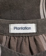 plantation（プランテーション）シャツワンピース 茶 サイズ:M レディース/2200665605314