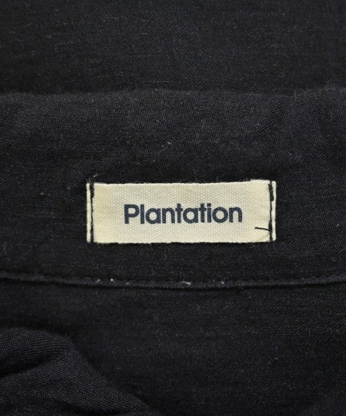 plantation（プランテーション）シャツワンピース 紺 サイズ:M レディース/2200665605345