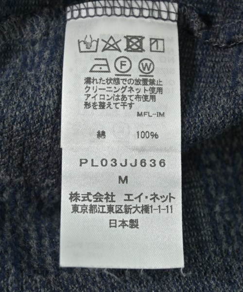 plantation（プランテーション）Tシャツ・カットソー 紺 サイズ:M レディース/2200722894064