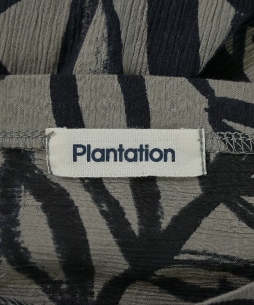 plantation（プランテーション）カジュアルシャツ グレー サイズ:M レディース/2200722998069