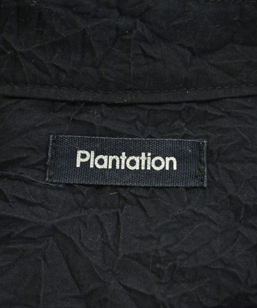 plantation（プランテーション）カジュアルシャツ 紺 サイズ:2(M位) レディース/2200721403052