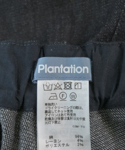 plantation（プランテーション）デニムパンツ 紺 サイズ:M レディース/2200682388412
